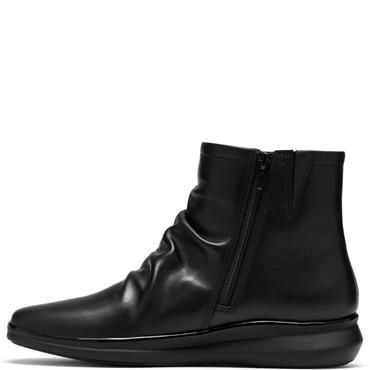 CLARKS WOMENS ANKLE BOOT - BLACK
